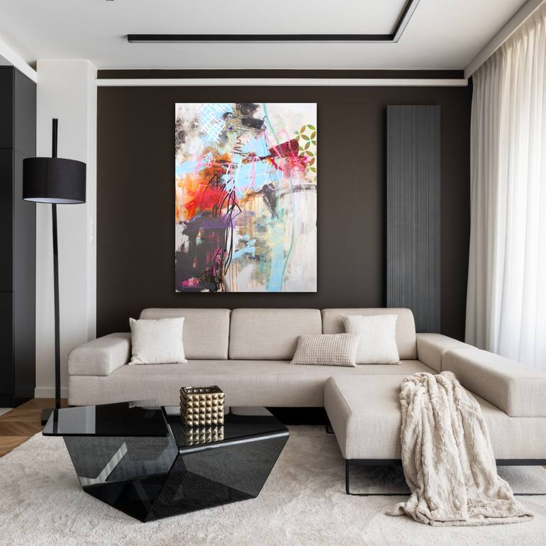 Original Abstract Painting by Carolina Alotus