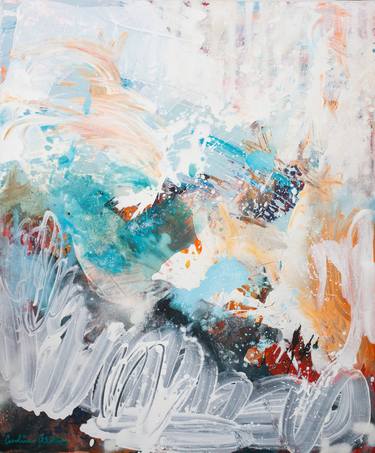 Original Abstract Expressionism Abstract Paintings by Carolina Alotus