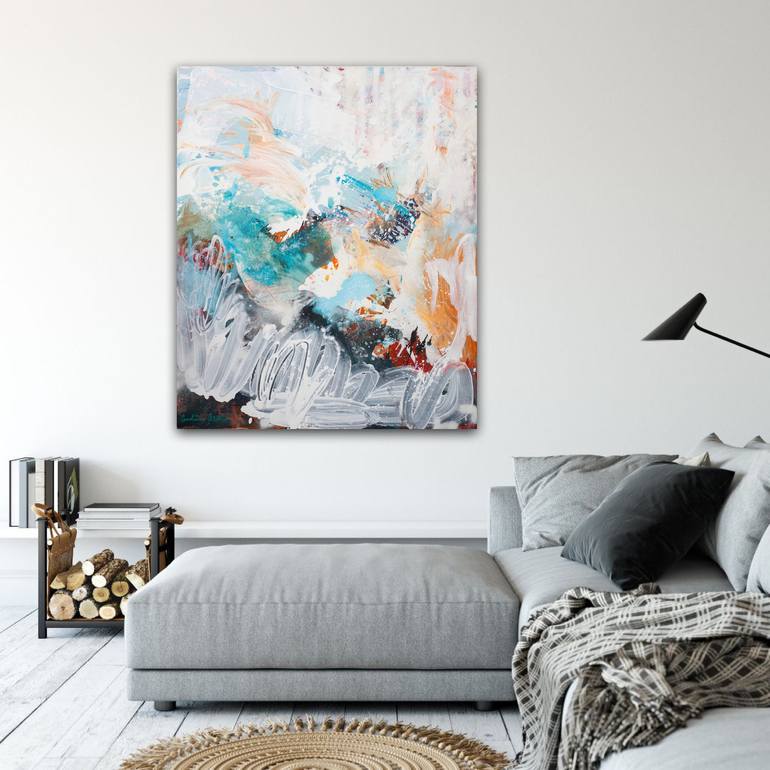 Original Abstract Painting by Carolina Alotus