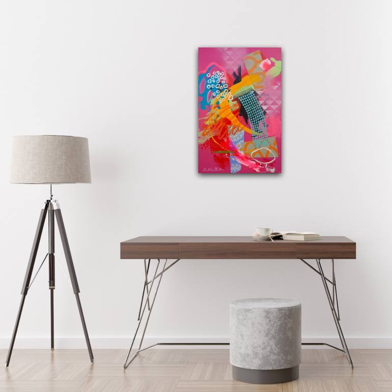 Original Abstract Painting by Carolina Alotus