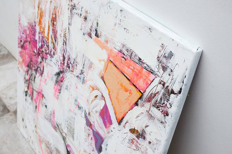 Original Abstract Expressionism Abstract Painting by Carolina Alotus