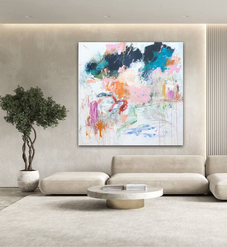 Original Abstract Painting by Carolina Alotus