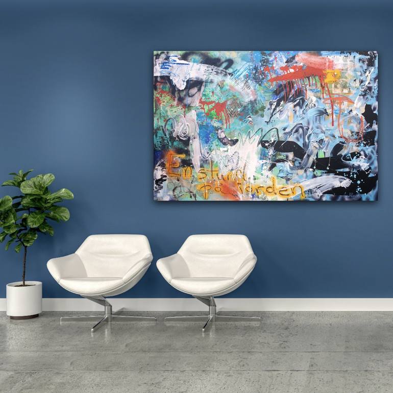 Original Abstract Painting by Carolina Alotus