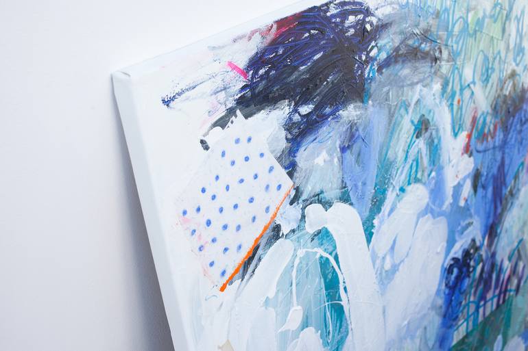 Original Abstract Expressionism Abstract Painting by Carolina Alotus