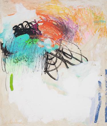 Original Abstract Expressionism Abstract Paintings by Carolina Alotus