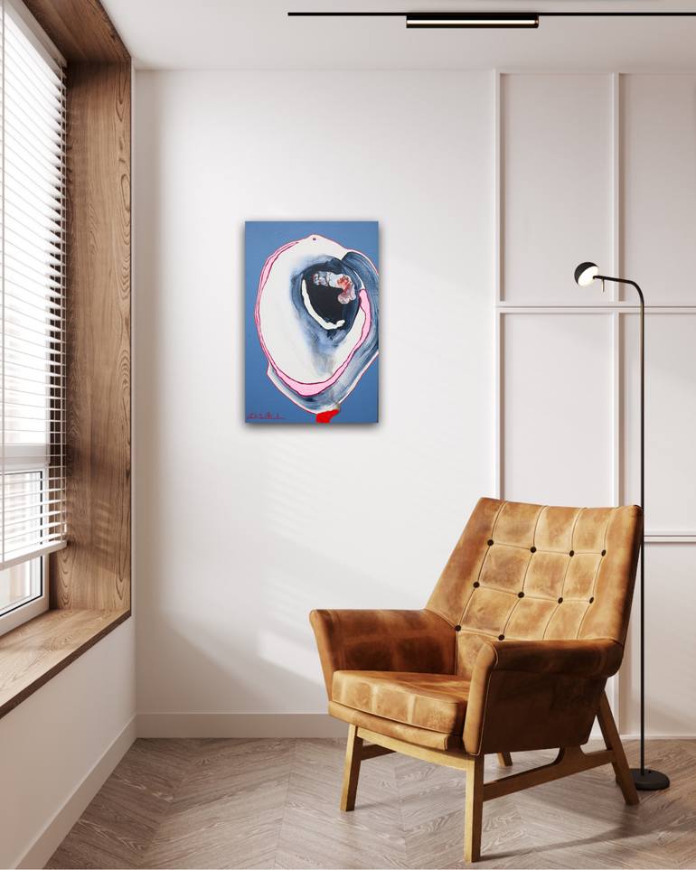Original Abstract Expressionism Abstract Painting by Carolina Alotus