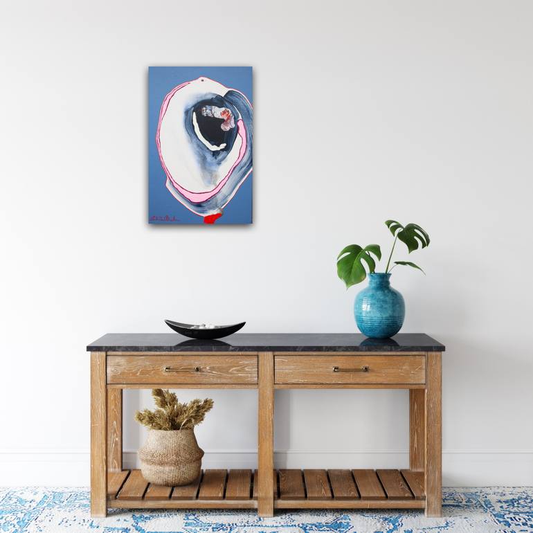 Original Abstract Expressionism Abstract Painting by Carolina Alotus