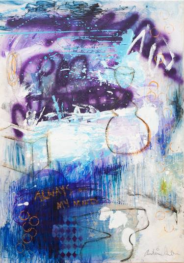 Original Abstract Expressionism Abstract Paintings by Carolina Alotus
