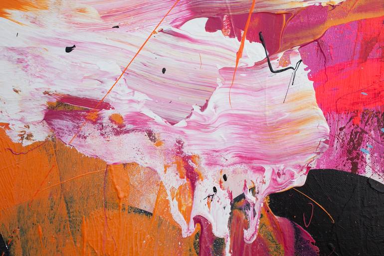 Original Abstract Expressionism Abstract Painting by Carolina Alotus