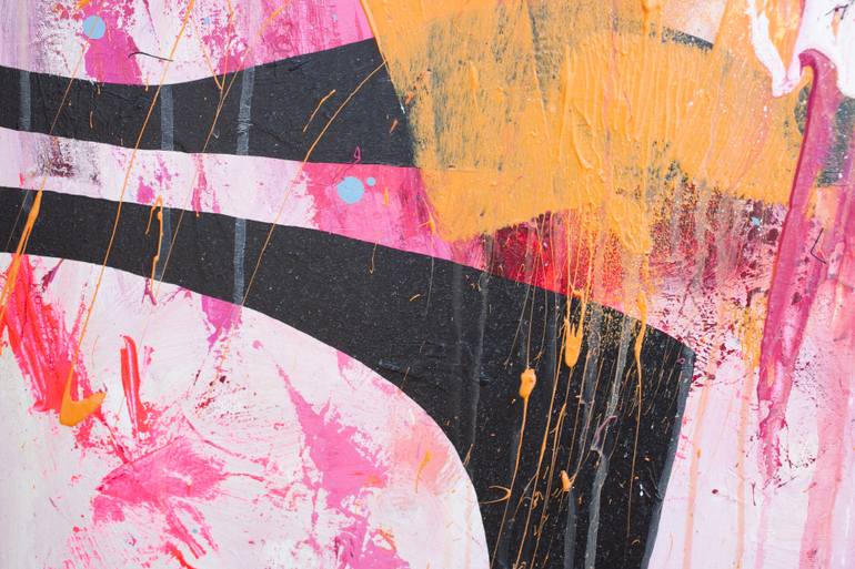 Original Abstract Expressionism Abstract Painting by Carolina Alotus