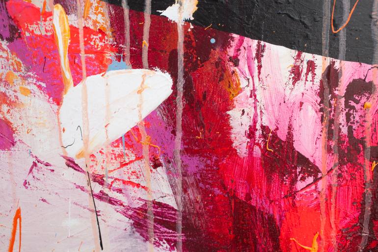 Original Abstract Expressionism Abstract Painting by Carolina Alotus