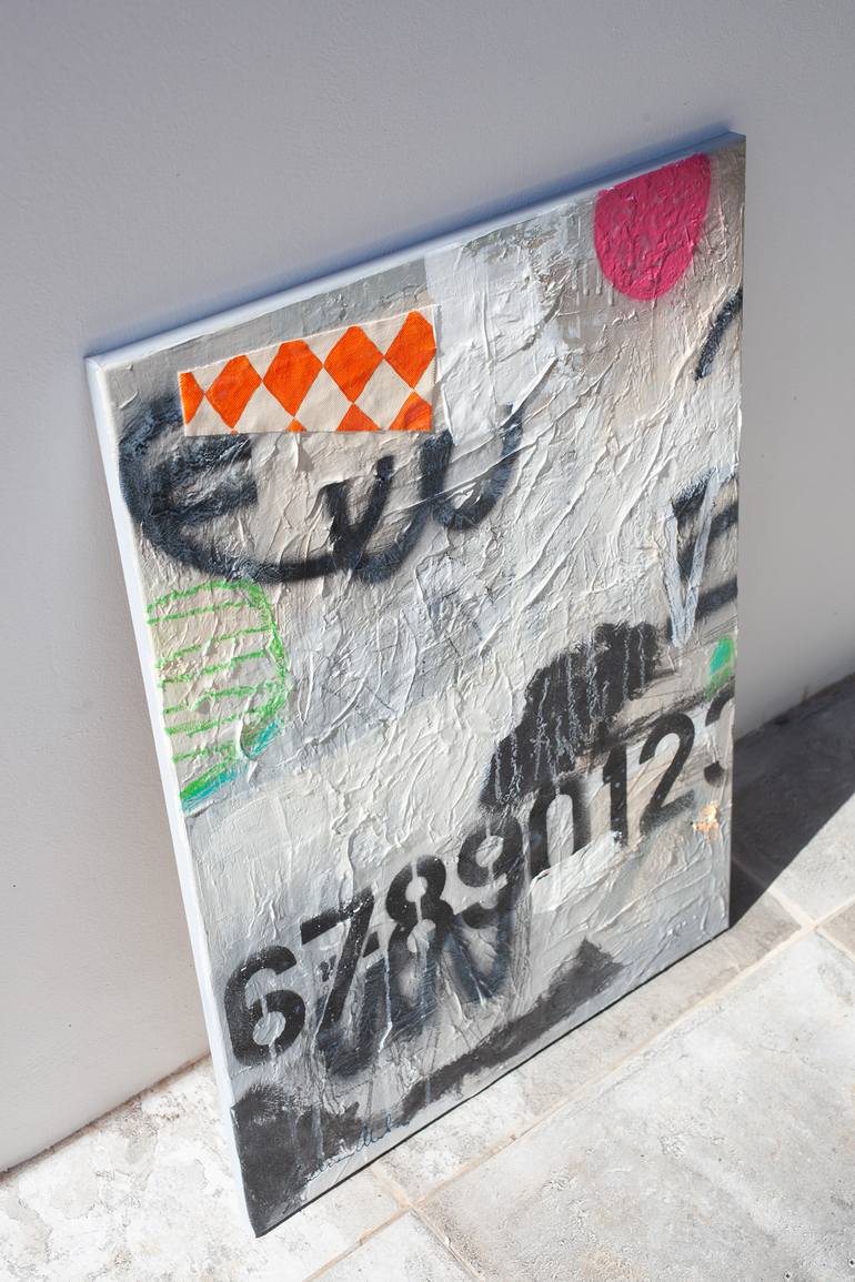 Original Abstract Expressionism Abstract Painting by Carolina Alotus