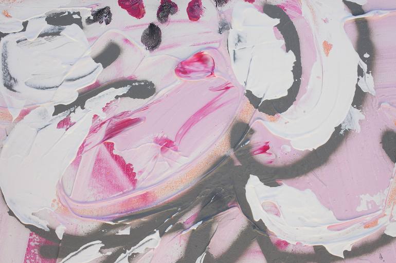 Original Abstract Expressionism Abstract Painting by Carolina Alotus