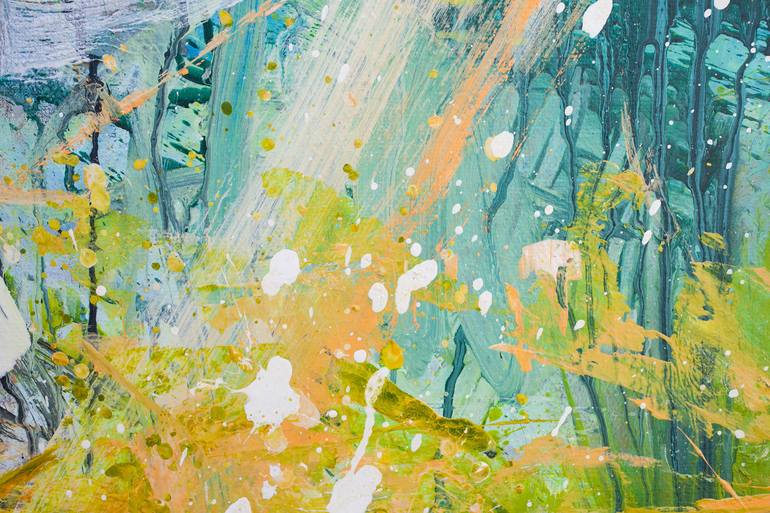 Original Abstract Expressionism Abstract Painting by Carolina Alotus