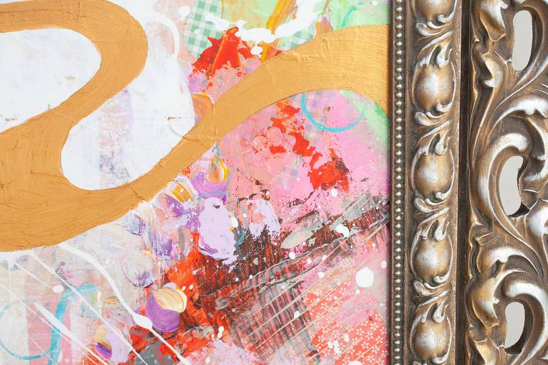 Original Abstract Expressionism Abstract Painting by Carolina Alotus