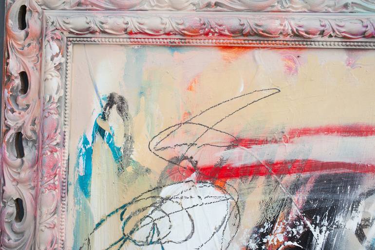 Original Abstract Expressionism Abstract Painting by Carolina Alotus