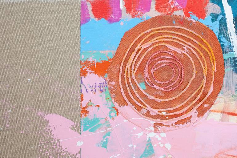 Original Abstract Expressionism Abstract Painting by Carolina Alotus