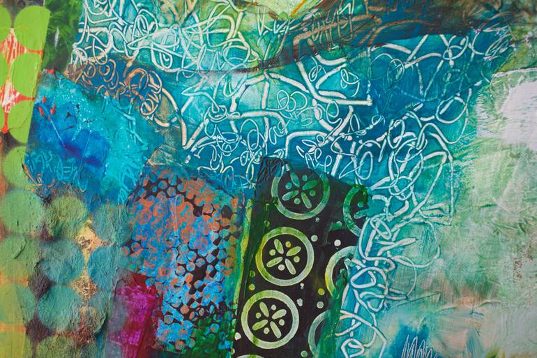 Original Expressionism Abstract Painting by Carolina Alotus