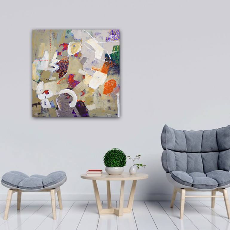 Original Abstract Painting by Carolina Alotus