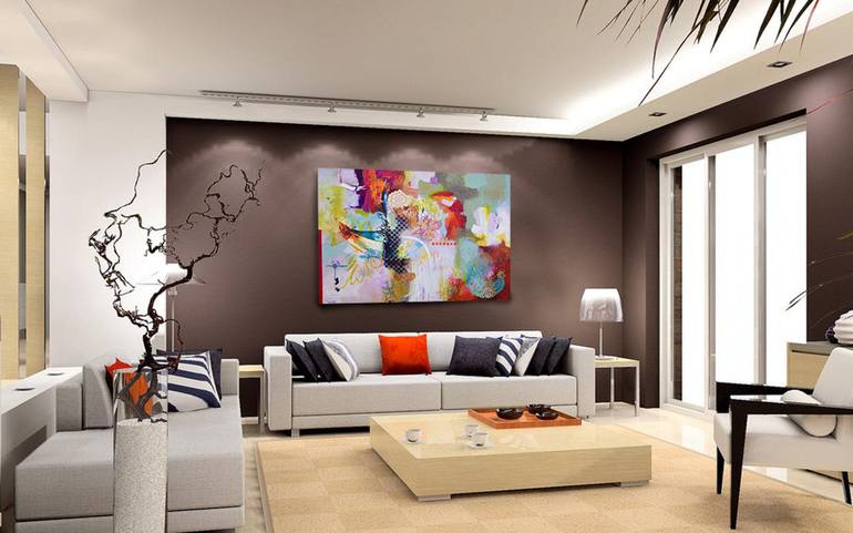 Original Modern Abstract Painting by Carolina Alotus