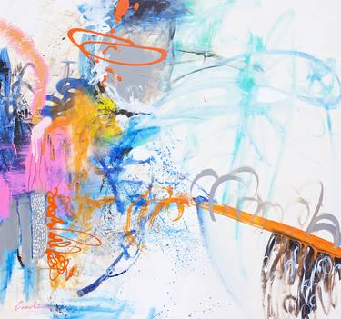Original Abstract Expressionism Abstract Paintings by Carolina Alotus
