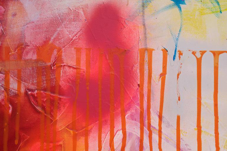 Original Abstract Expressionism Abstract Painting by Carolina Alotus