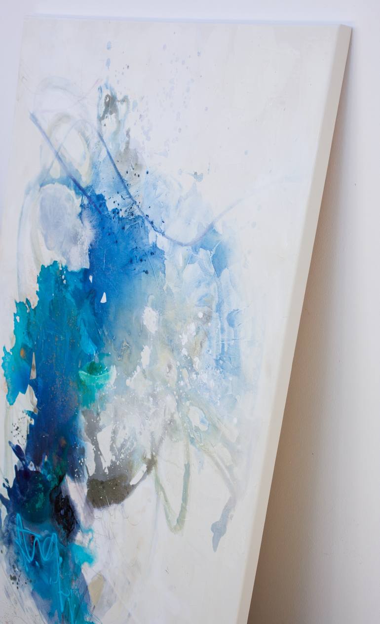 Original Abstract Expressionism Abstract Painting by Carolina Alotus