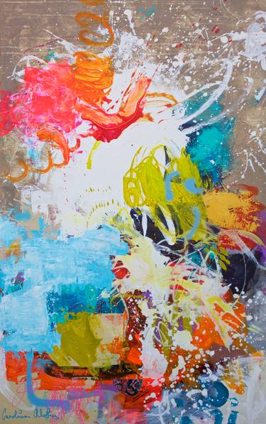 Print of Abstract Expressionism Abstract Paintings by Carolina Alotus