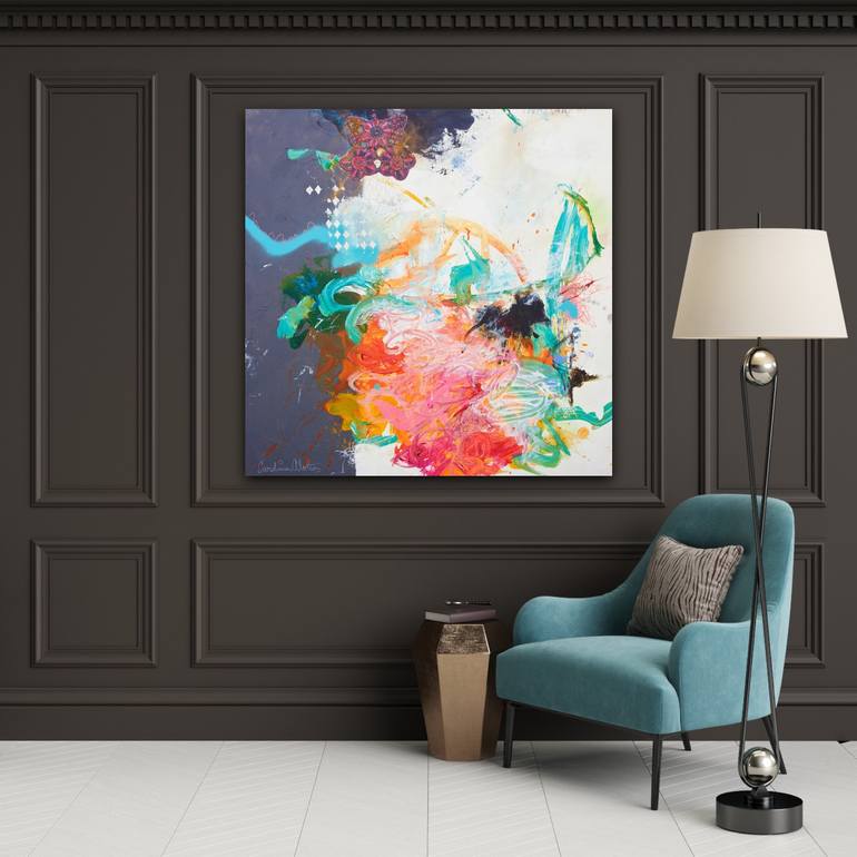 Original Abstract Painting by Carolina Alotus