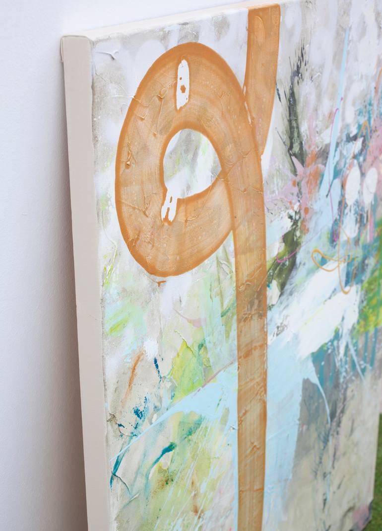 Original Abstract Expressionism Abstract Painting by Carolina Alotus