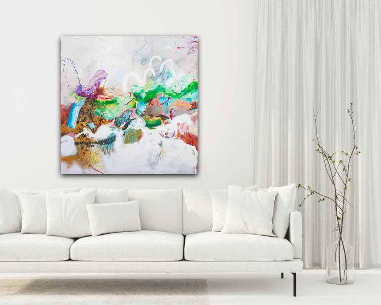 Original Abstract Painting by Carolina Alotus