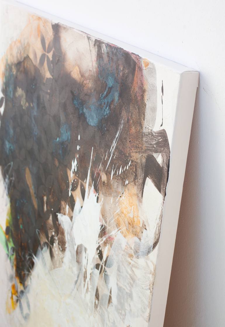 Original Abstract Expressionism Abstract Painting by Carolina Alotus