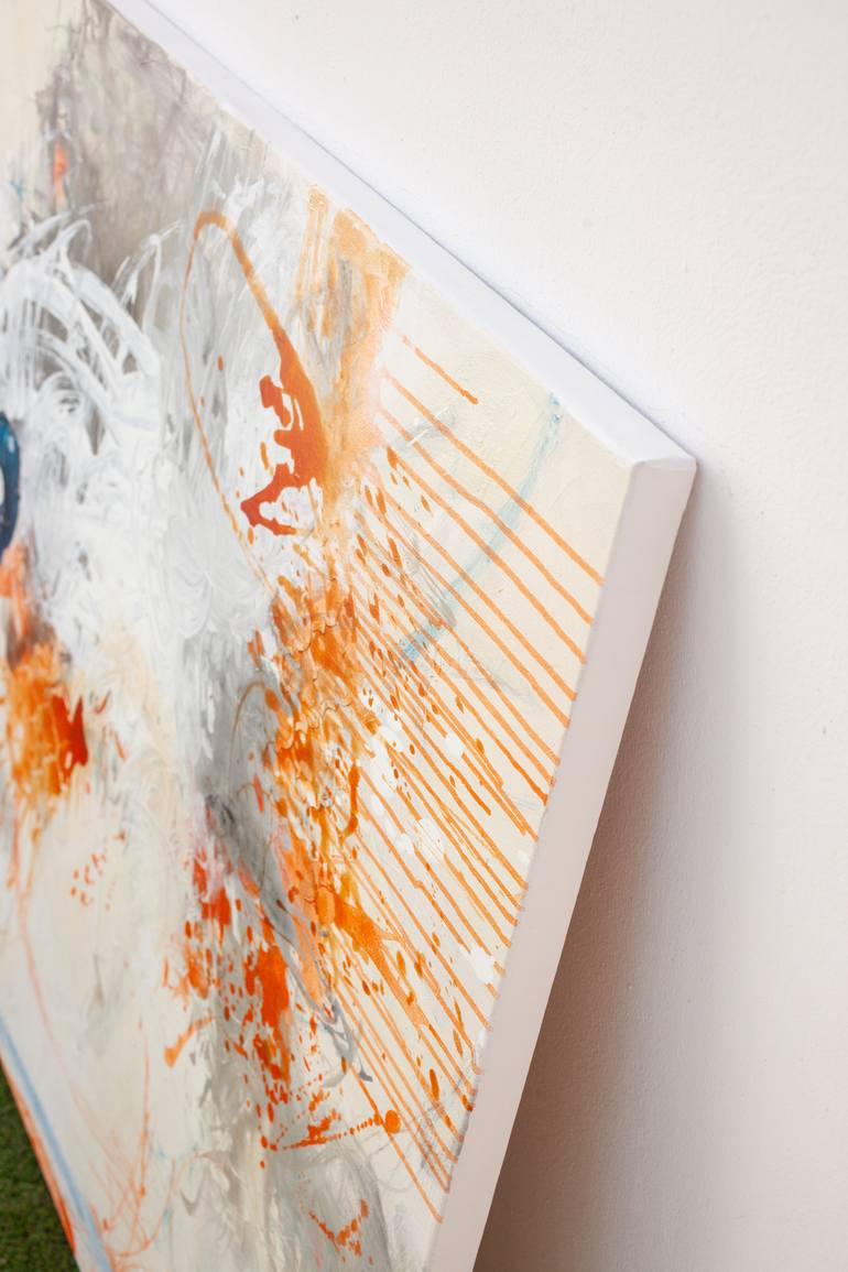 Original Abstract Expressionism Abstract Painting by Carolina Alotus