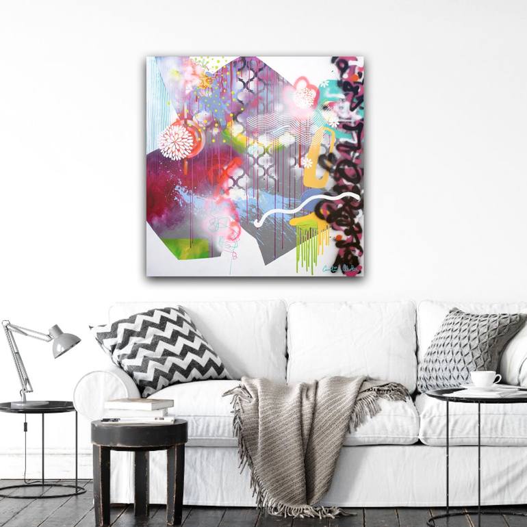 Original Abstract Painting by Carolina Alotus