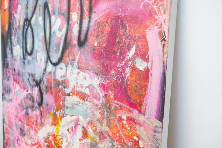 Original Abstract Expressionism Abstract Painting by Carolina Alotus