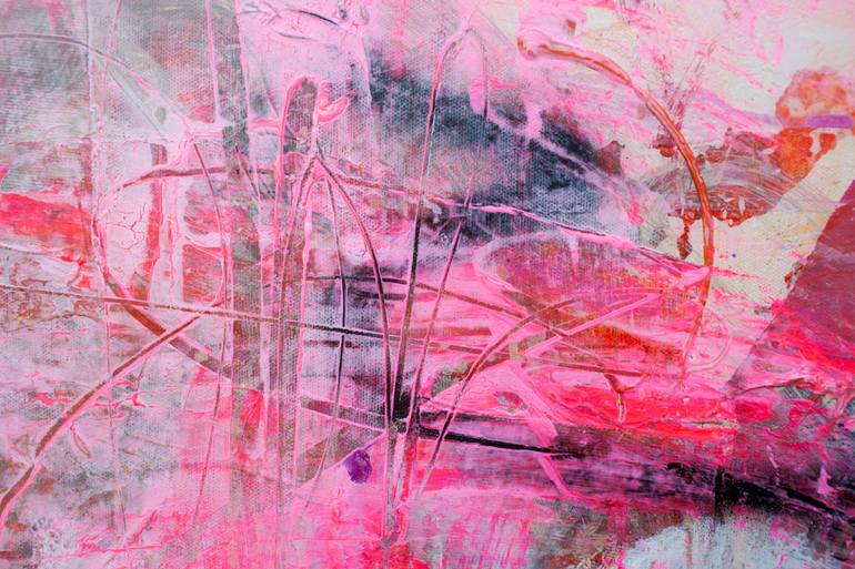 Original Abstract Expressionism Abstract Painting by Carolina Alotus