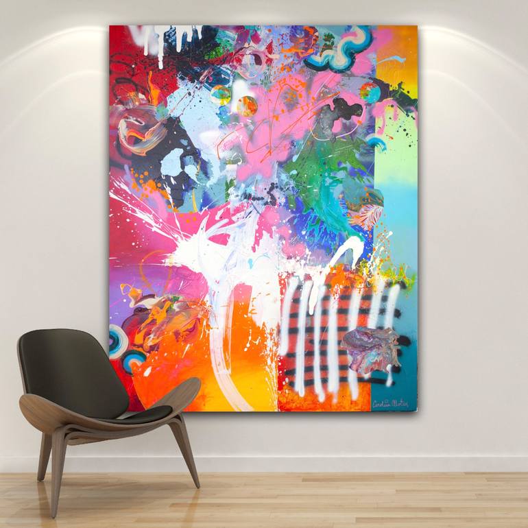 Original Abstract Painting by Carolina Alotus