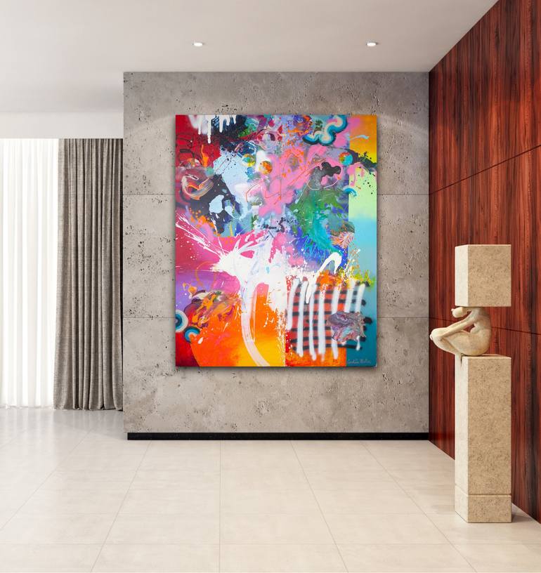 Original Abstract Painting by Carolina Alotus