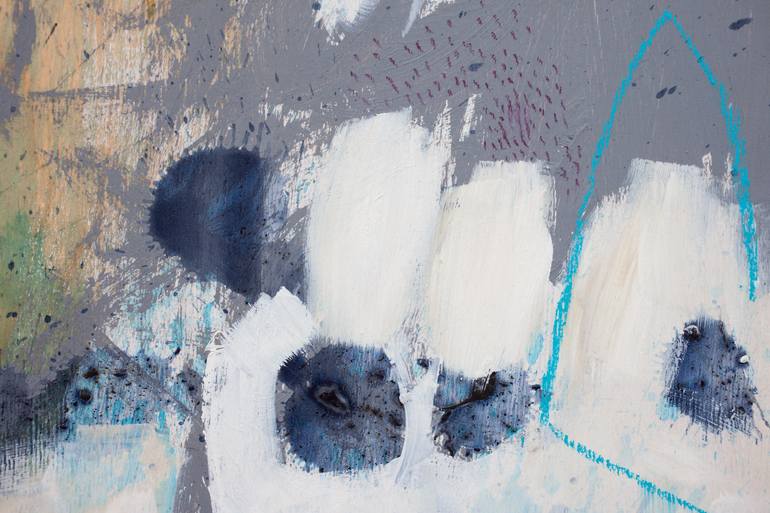 Original Abstract Expressionism Abstract Painting by Carolina Alotus