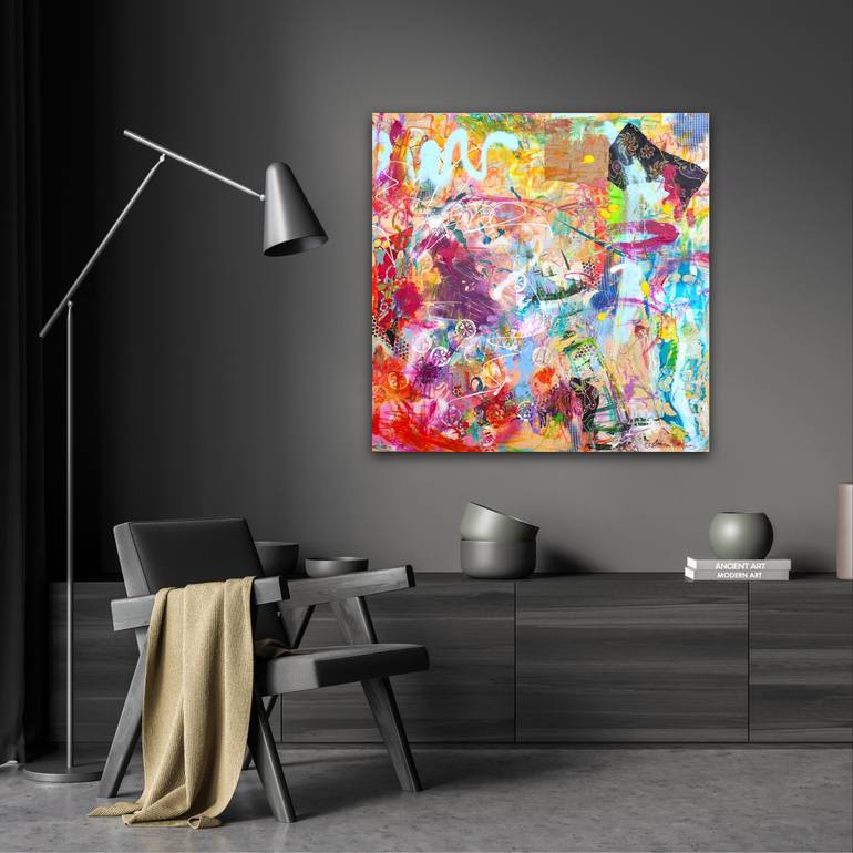 Original Abstract Painting by Carolina Alotus