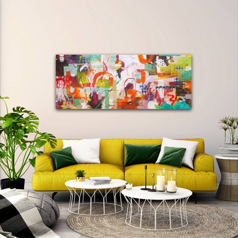 Original Abstract Painting by Carolina Alotus