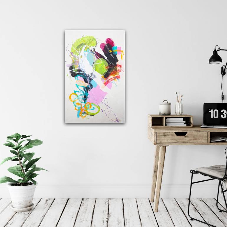 Original Abstract Painting by Carolina Alotus