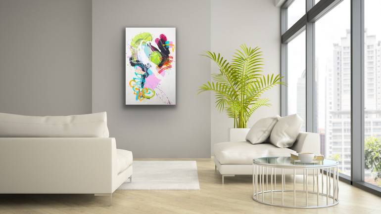 Original Abstract Painting by Carolina Alotus