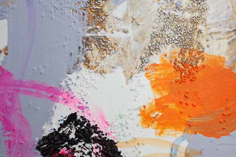 Original Abstract Expressionism Abstract Painting by Carolina Alotus