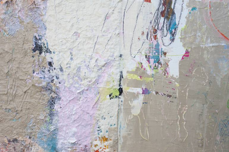 Original Abstract Expressionism Abstract Painting by Carolina Alotus
