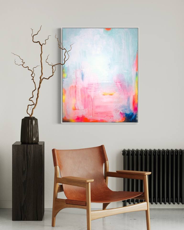 Original Abstract Painting by Gustaf Tidholm
