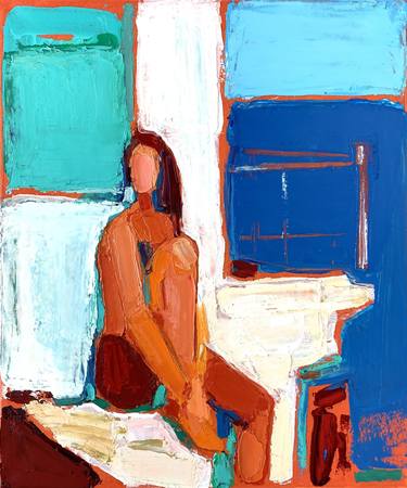 Original Figurative Women Paintings by Irena Depko