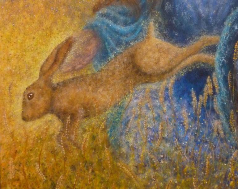 Original Figurative Women Painting by Lisa J Kilty