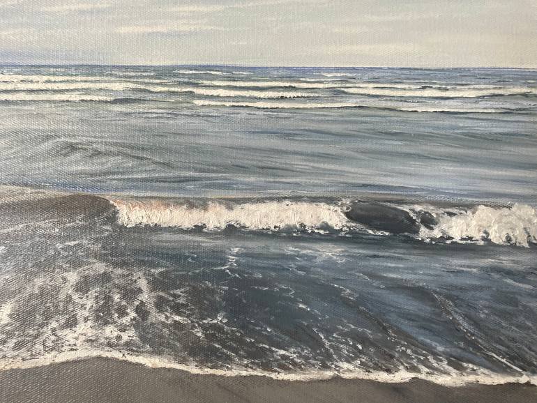 Original Realism Seascape Painting by Aflatun Israilov