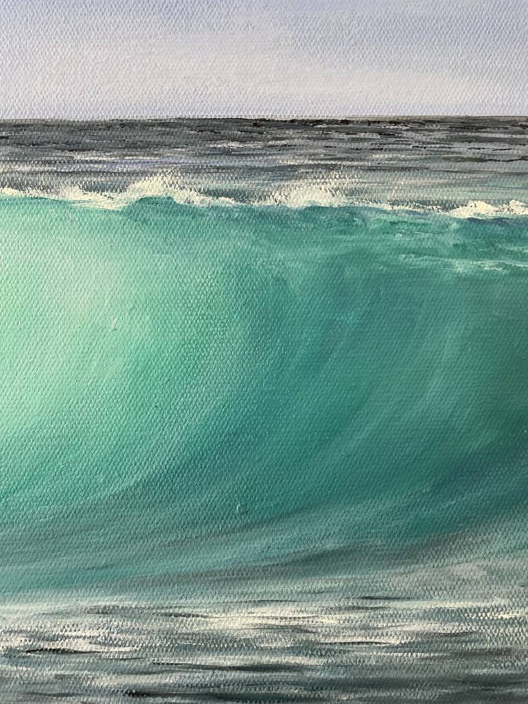 Original Figurative Seascape Painting by Aflatun Israilov